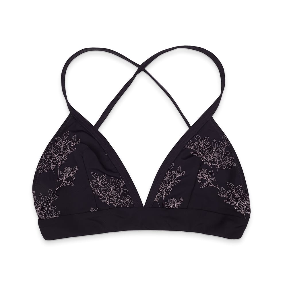 Eco ECONYL Bikini Top Black