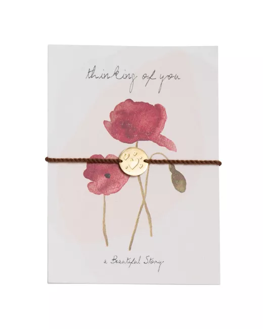 Jewelry Postcard Poppy