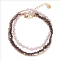 Bracelet Beloved Quartz rose Gold