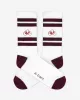 ADAM - Chaussettes BURGUNDY BIKE