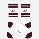 Chaussettes BURGUNDY BIKE