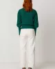 Organic cotton knit sweater DUDEA