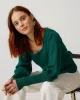 Organic cotton knit sweater DUDEA