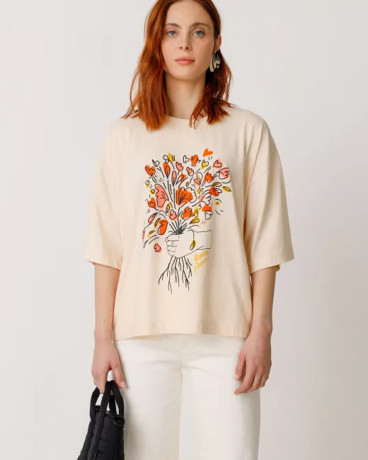 SKFK - T-shirt en coton bio LARIZ