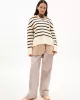 Armedangels - Loose sweater in organic cotton FREJIAAS STRIPES 