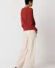 Organic cotton knit sweater GURENDE