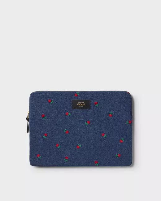 WOUF - Housse d'ordinateur portable en denim AMY