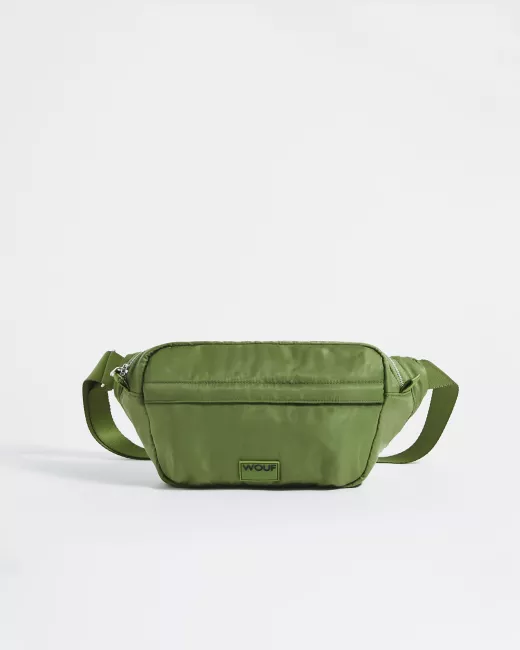 Sherpa fleece waist bag