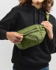 Sherpa fleece waist bag