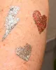 Si Si La Paillette - Tatouages Pailletés avec Pochoirs Réutilisables