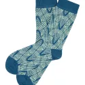 Organic cotton patterned socks