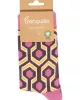 Organic cotton patterned socks