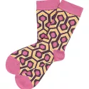 Organic cotton patterned socks