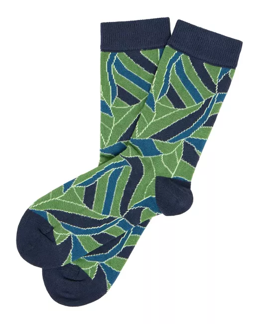 Organic cotton patterned socks