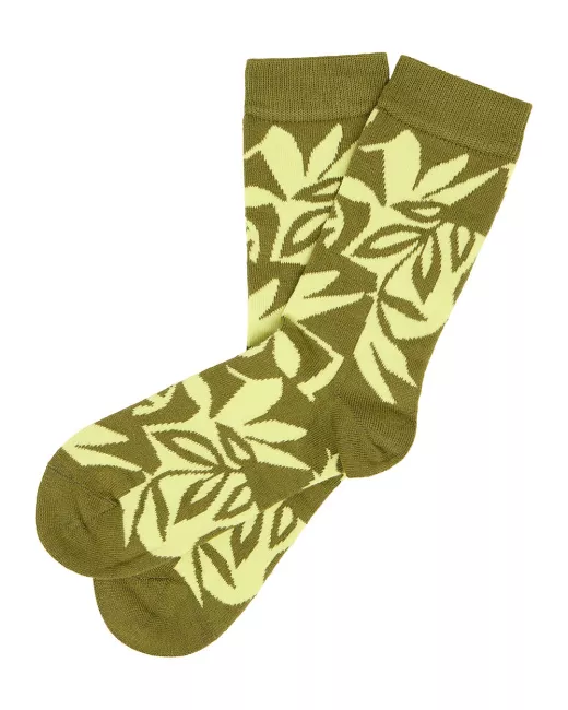 TRANQUILLO - Chaussettes en coton bio à motif 