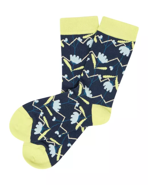 Organic cotton patterned socks