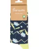 Organic cotton patterned socks