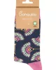 Organic cotton patterned socks