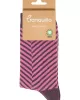 Organic cotton patterned socks