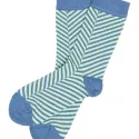 Chaussettes à motifs en coton bio