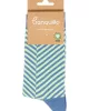 Organic cotton patterned socks