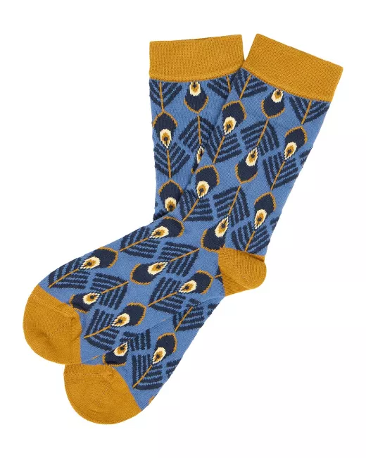 Organic cotton patterned socks