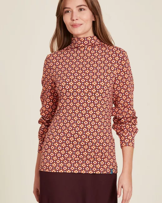 Organic cotton jersey blouse