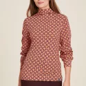 Organic cotton jersey blouse