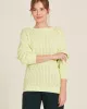 Organic cotton knitted sweater