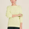 Organic cotton knitted sweater