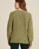 Organic cotton knitted sweater