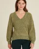 Organic cotton knitted sweater