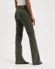 KUYICHI - Jeans flare Lisette en velours vert