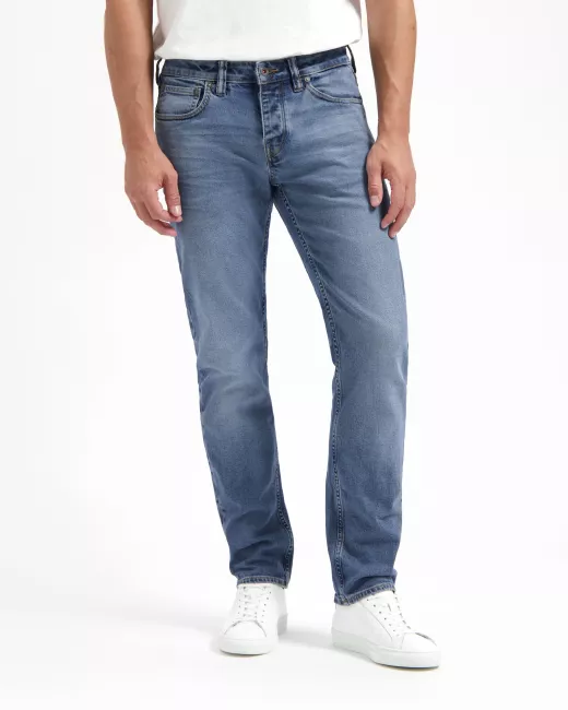 KUYICHI - Jeans regular slim JIM en coton régénératif 