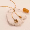 Purpose Citrine Gold Colored Necklace