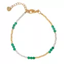 Bracelet Serene Aventurine Gold