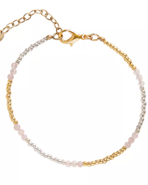 Serene Aventurine Gold Colored Bracelet