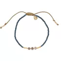 Bracelet Decent Labradorite Gold