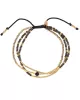 A Beautiful Story - Bracelet Sensation Onyx noir Gold