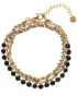 Advanced Black Onyx Gold Bracelet