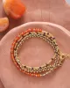 Decent Carnelian Gold Bracelet