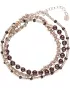 Advanced Garnet Silver Bracelet