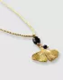 Blessing Zwarte Onyx Goudkleurige Ketting