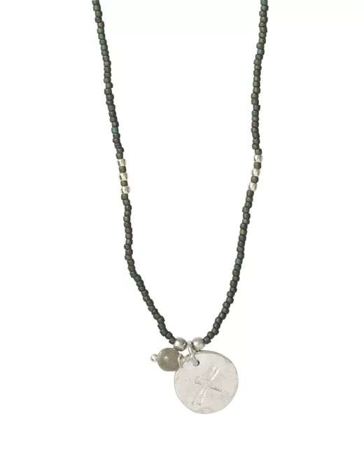 Timeless Labradorite Silver Colored Necklace