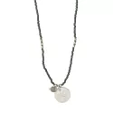 Timeless Labradorite Silver Colored Necklace