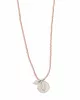 A Beautiful Story - Collier Timeless quartz rose Silver