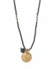 Timeless Moonstone Gold Colored Necklace