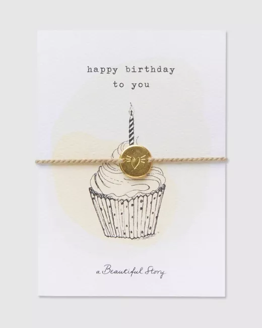 A Beautiful Story - Carte postale Bijoux Cupcake