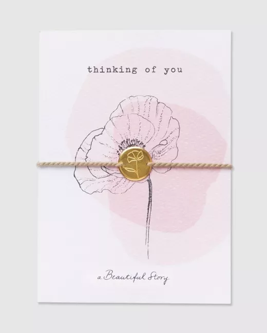 A Beautiful Story - Carte postale Bijoux Poppy