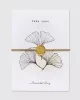 A Beautiful Story - Carte postale Bijoux Ginkgo